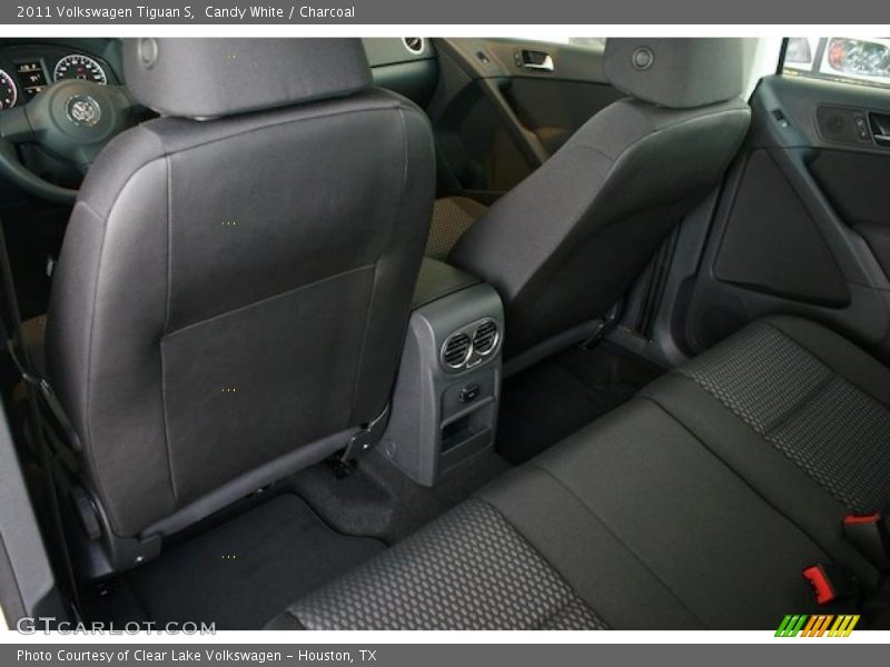 Candy White / Charcoal 2011 Volkswagen Tiguan S