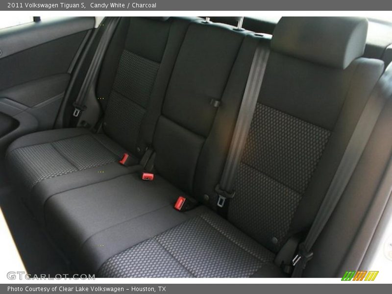 Candy White / Charcoal 2011 Volkswagen Tiguan S