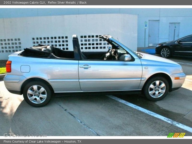 Reflex Silver Metallic / Black 2002 Volkswagen Cabrio GLX