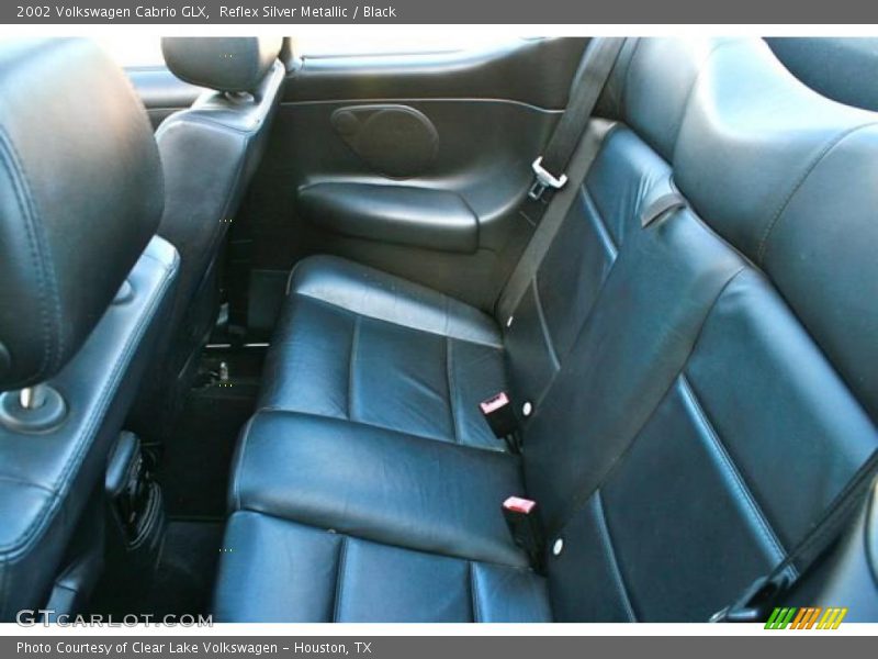 Reflex Silver Metallic / Black 2002 Volkswagen Cabrio GLX