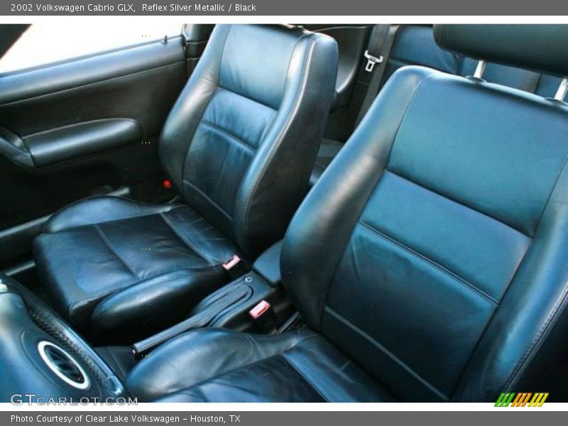 Reflex Silver Metallic / Black 2002 Volkswagen Cabrio GLX