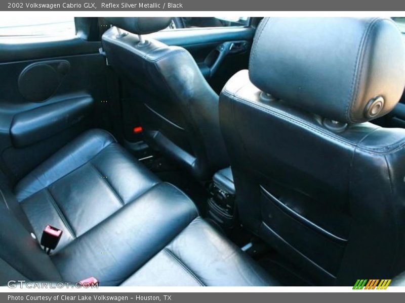 Reflex Silver Metallic / Black 2002 Volkswagen Cabrio GLX