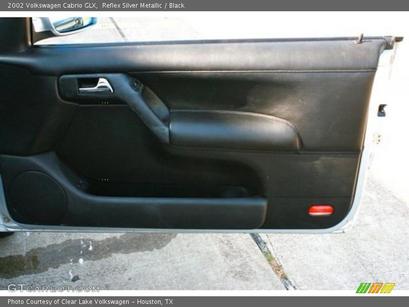 Reflex Silver Metallic / Black 2002 Volkswagen Cabrio GLX