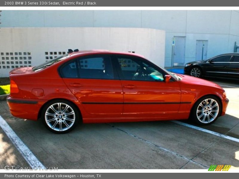 Electric Red / Black 2003 BMW 3 Series 330i Sedan