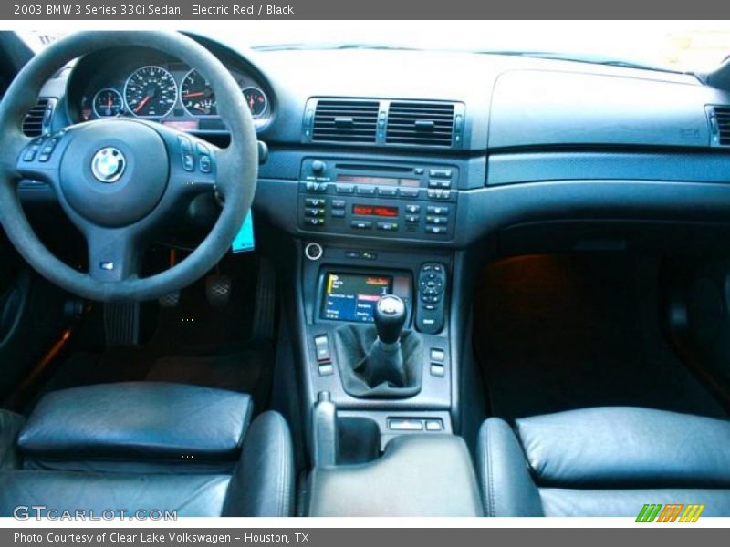 Electric Red / Black 2003 BMW 3 Series 330i Sedan