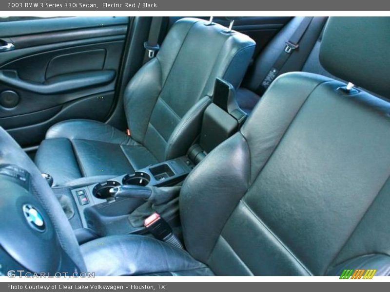 Electric Red / Black 2003 BMW 3 Series 330i Sedan
