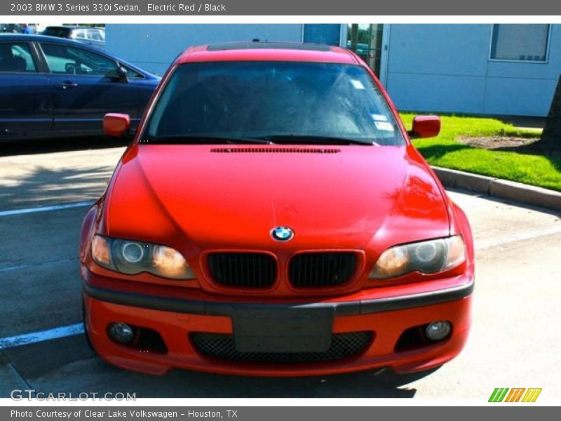 Electric Red / Black 2003 BMW 3 Series 330i Sedan