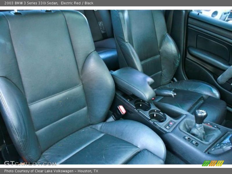 Electric Red / Black 2003 BMW 3 Series 330i Sedan