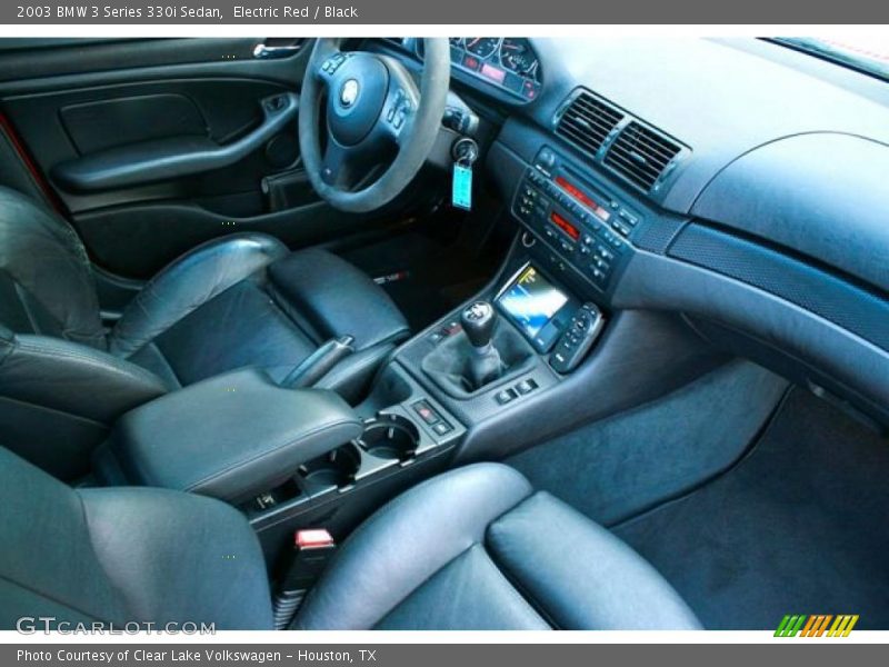 Electric Red / Black 2003 BMW 3 Series 330i Sedan