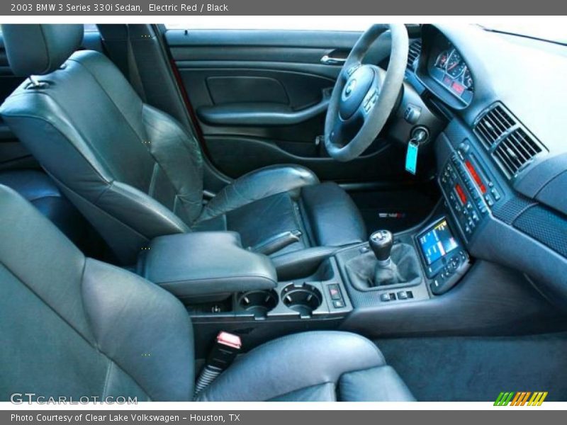 Electric Red / Black 2003 BMW 3 Series 330i Sedan