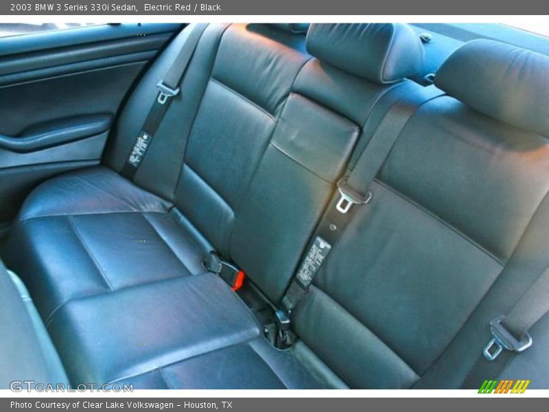 Electric Red / Black 2003 BMW 3 Series 330i Sedan