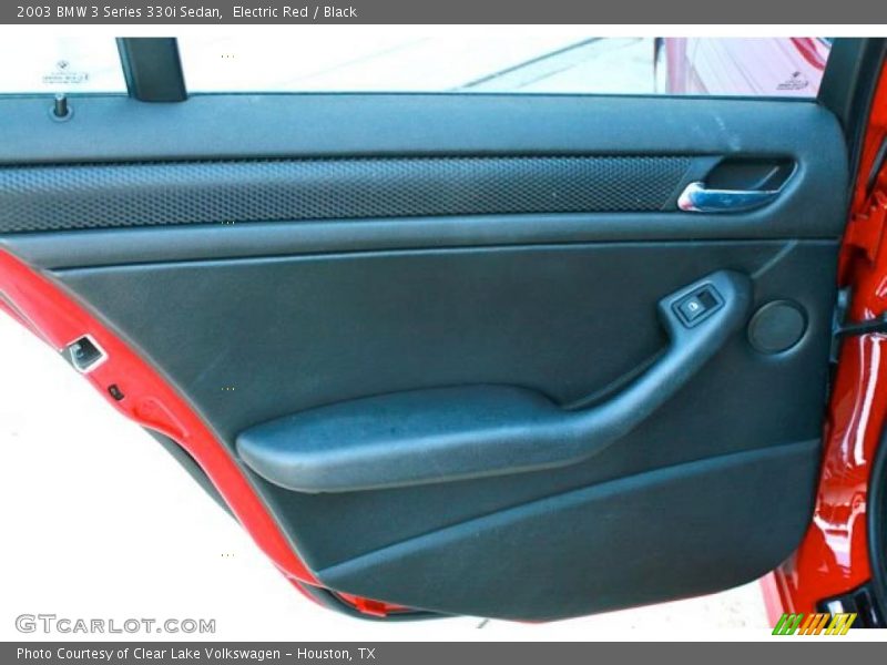 Electric Red / Black 2003 BMW 3 Series 330i Sedan