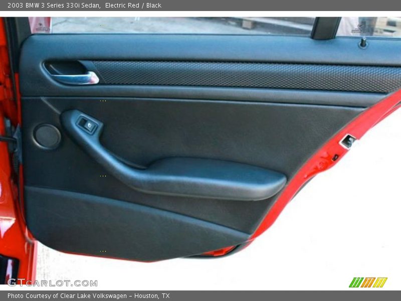 Electric Red / Black 2003 BMW 3 Series 330i Sedan