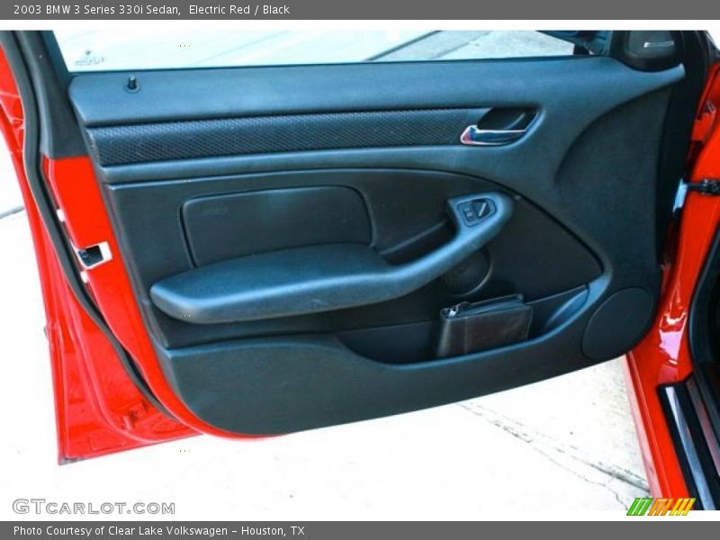 Electric Red / Black 2003 BMW 3 Series 330i Sedan