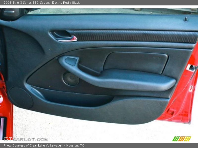 Electric Red / Black 2003 BMW 3 Series 330i Sedan
