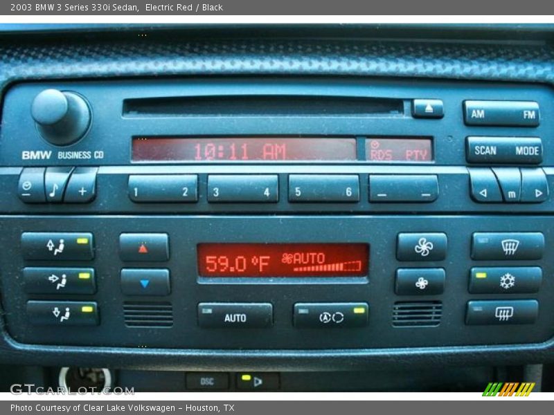 Electric Red / Black 2003 BMW 3 Series 330i Sedan