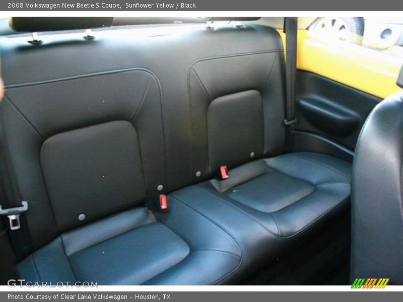 Sunflower Yellow / Black 2008 Volkswagen New Beetle S Coupe