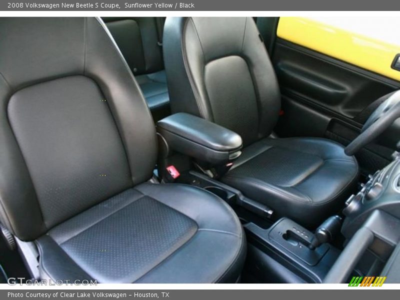 Sunflower Yellow / Black 2008 Volkswagen New Beetle S Coupe