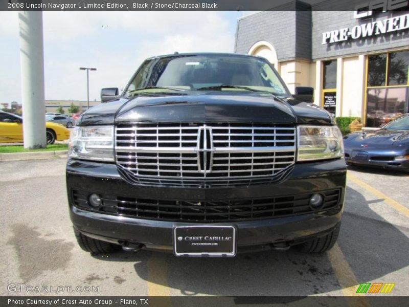 Black / Stone/Charcoal Black 2008 Lincoln Navigator L Limited Edition