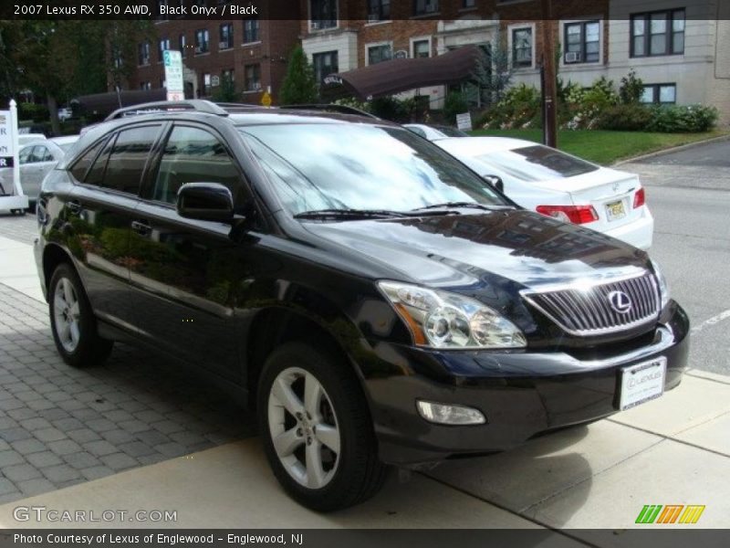 Black Onyx / Black 2007 Lexus RX 350 AWD