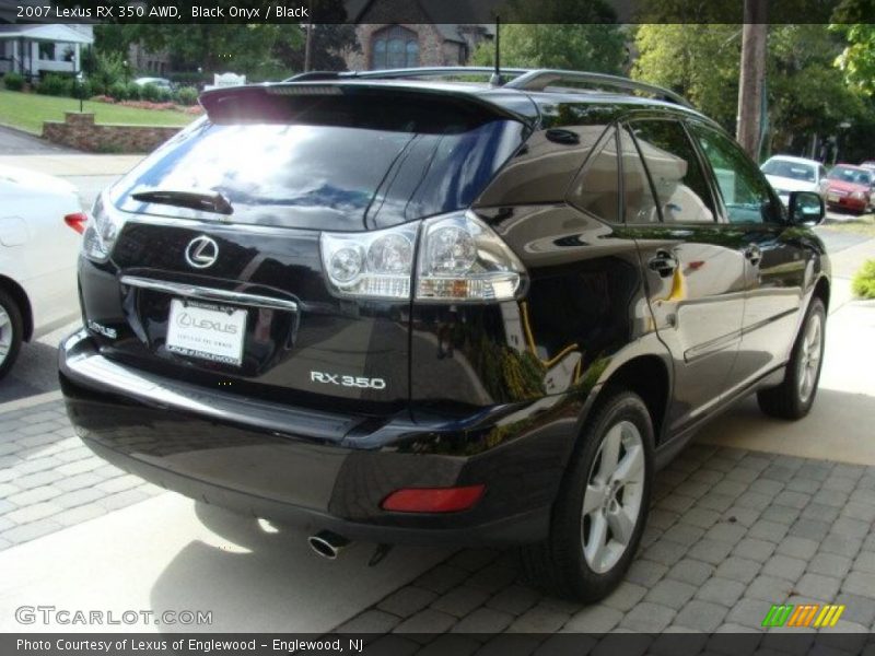 Black Onyx / Black 2007 Lexus RX 350 AWD