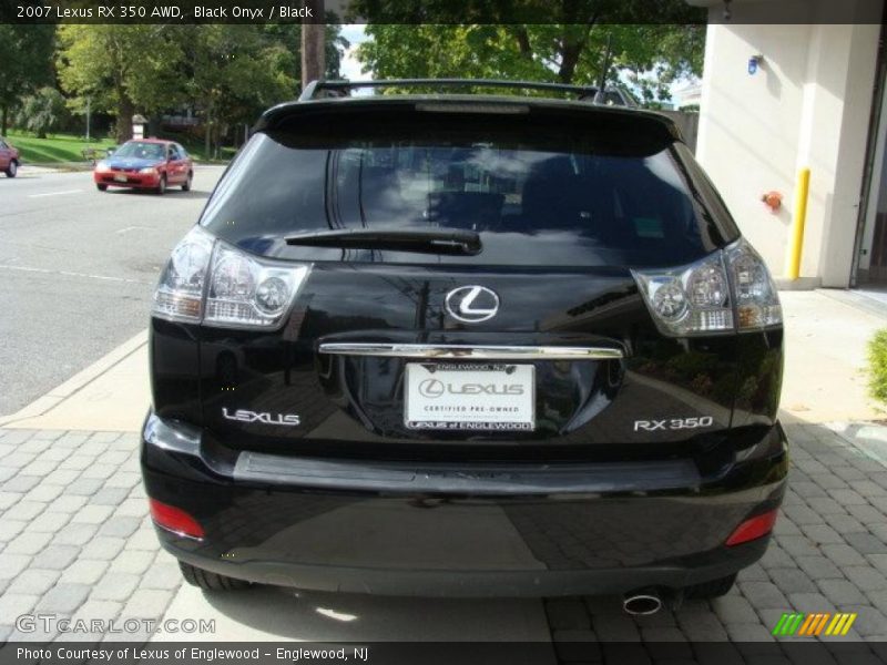 Black Onyx / Black 2007 Lexus RX 350 AWD