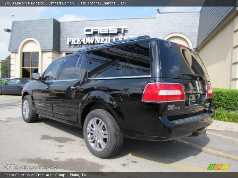 Black / Stone/Charcoal Black 2008 Lincoln Navigator L Limited Edition