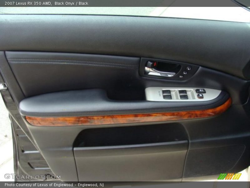 Black Onyx / Black 2007 Lexus RX 350 AWD