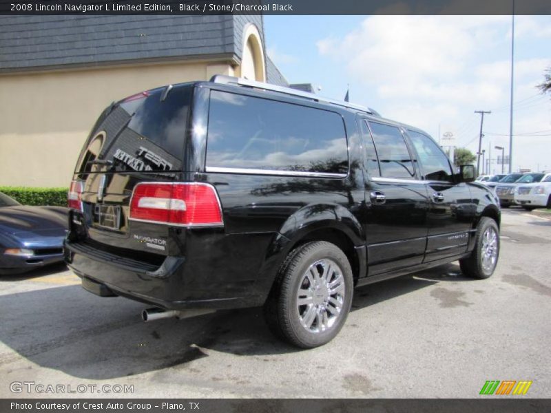 Black / Stone/Charcoal Black 2008 Lincoln Navigator L Limited Edition