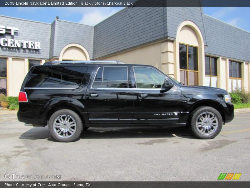 Black / Stone/Charcoal Black 2008 Lincoln Navigator L Limited Edition