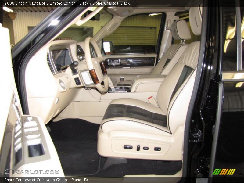 Black / Stone/Charcoal Black 2008 Lincoln Navigator L Limited Edition
