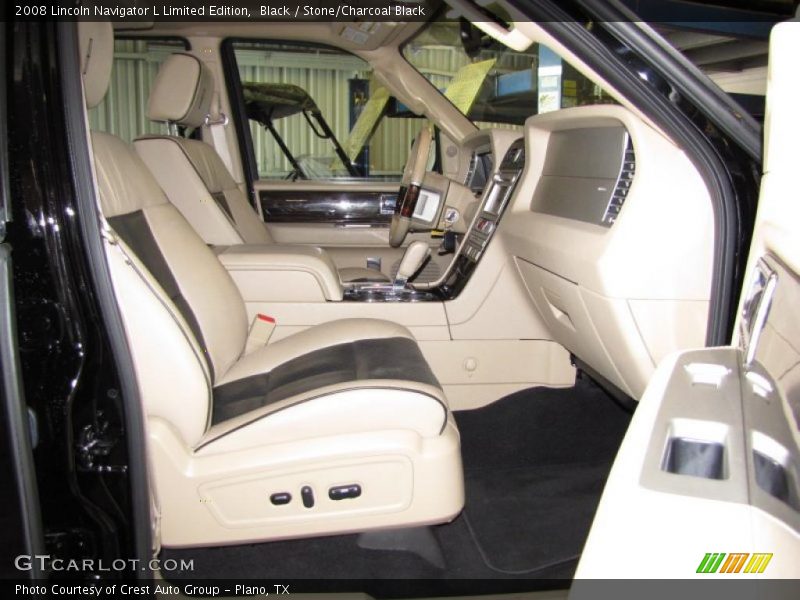 Black / Stone/Charcoal Black 2008 Lincoln Navigator L Limited Edition