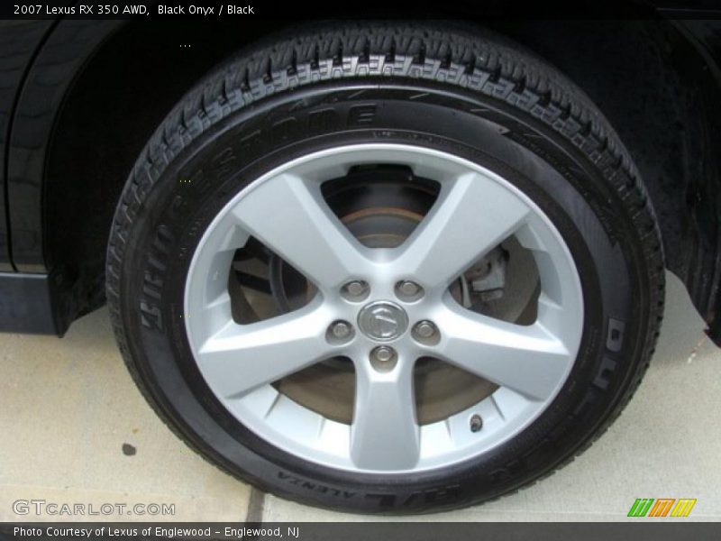 Black Onyx / Black 2007 Lexus RX 350 AWD