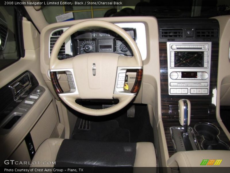 Black / Stone/Charcoal Black 2008 Lincoln Navigator L Limited Edition
