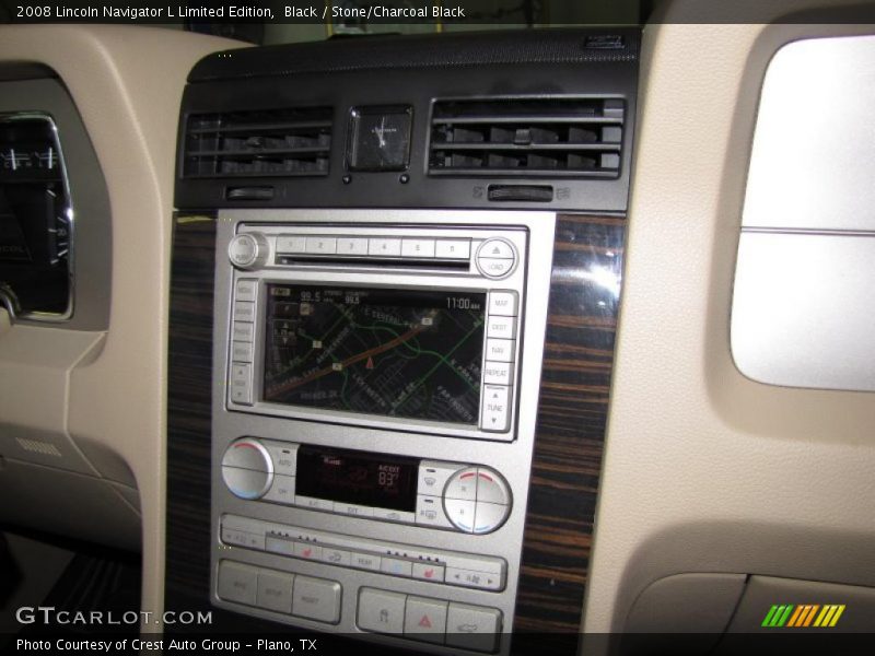 Black / Stone/Charcoal Black 2008 Lincoln Navigator L Limited Edition