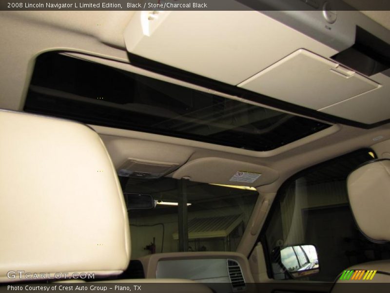 Black / Stone/Charcoal Black 2008 Lincoln Navigator L Limited Edition