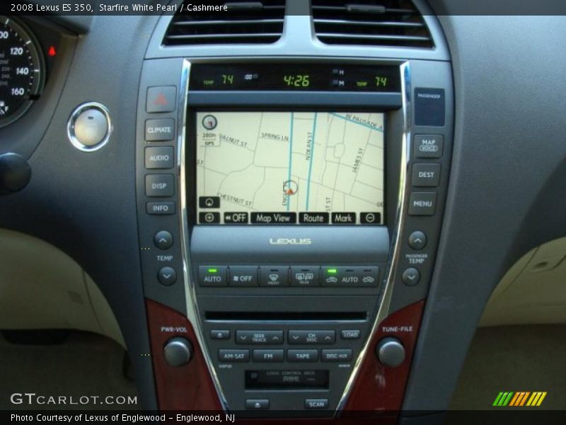 Starfire White Pearl / Cashmere 2008 Lexus ES 350