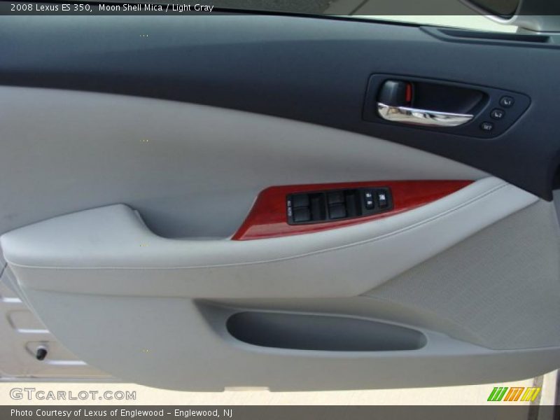 Moon Shell Mica / Light Gray 2008 Lexus ES 350
