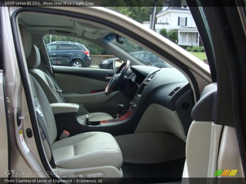 Moon Shell Mica / Light Gray 2008 Lexus ES 350