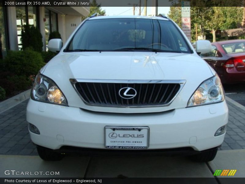 Crystal White / Ivory 2008 Lexus RX 350 AWD