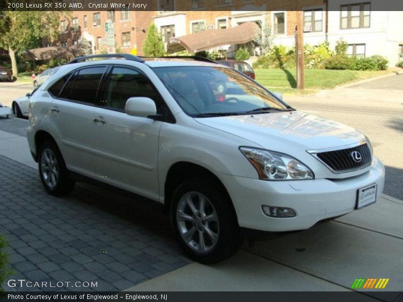 Crystal White / Ivory 2008 Lexus RX 350 AWD