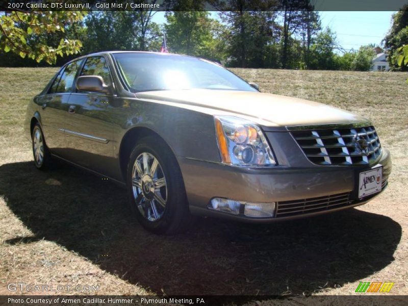 Gold Mist / Cashmere 2007 Cadillac DTS Luxury II