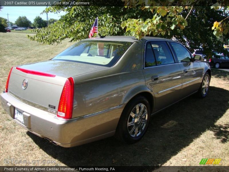 Gold Mist / Cashmere 2007 Cadillac DTS Luxury II