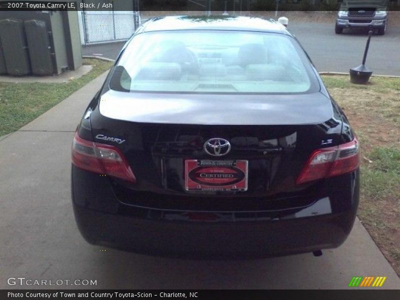 Black / Ash 2007 Toyota Camry LE