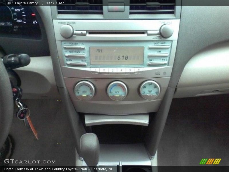 Black / Ash 2007 Toyota Camry LE