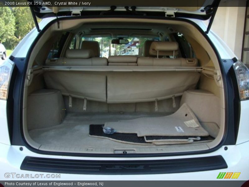 Crystal White / Ivory 2008 Lexus RX 350 AWD