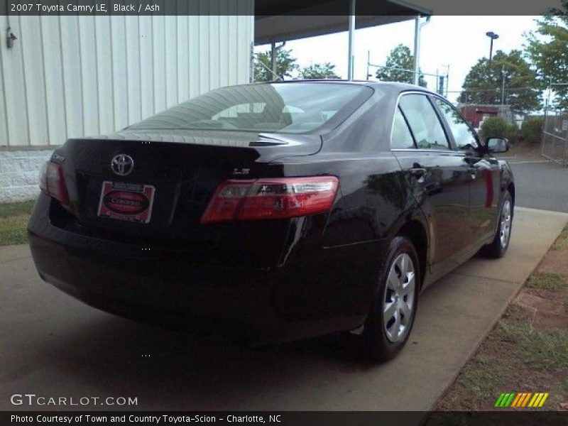 Black / Ash 2007 Toyota Camry LE