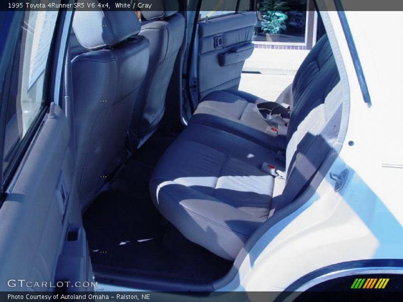 White / Gray 1995 Toyota 4Runner SR5 V6 4x4
