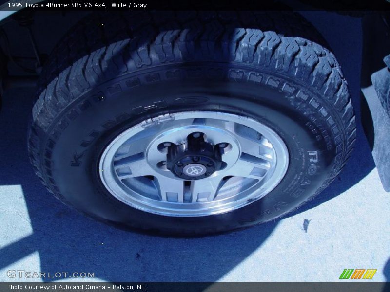 White / Gray 1995 Toyota 4Runner SR5 V6 4x4