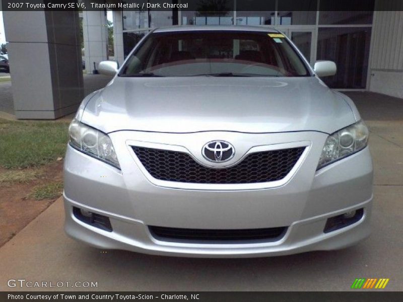 Titanium Metallic / Dark Charcoal 2007 Toyota Camry SE V6